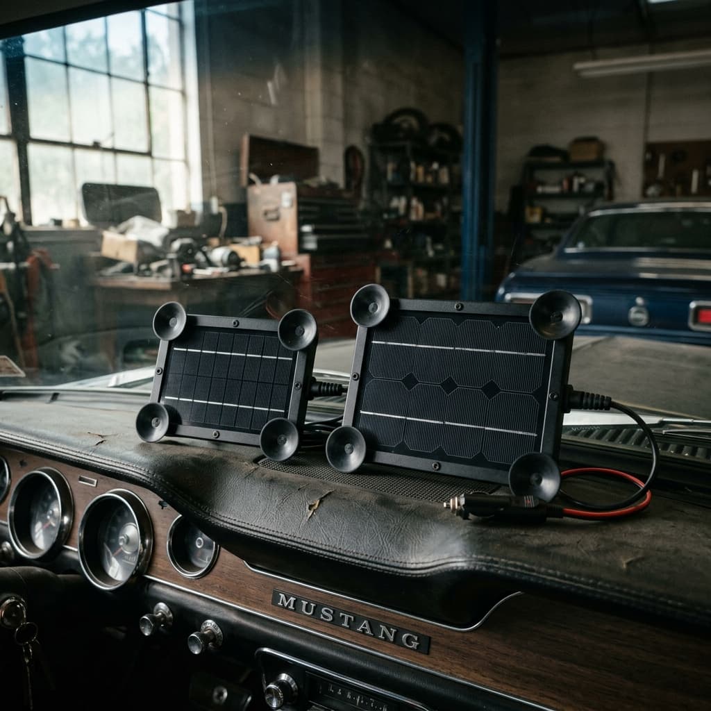 ECO-WORTHY 10W vs FlexSolar 20W for car 12V battery ?