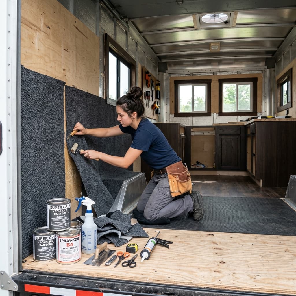 Budget Box Truck Build: Professional Carpet Installation Secrets