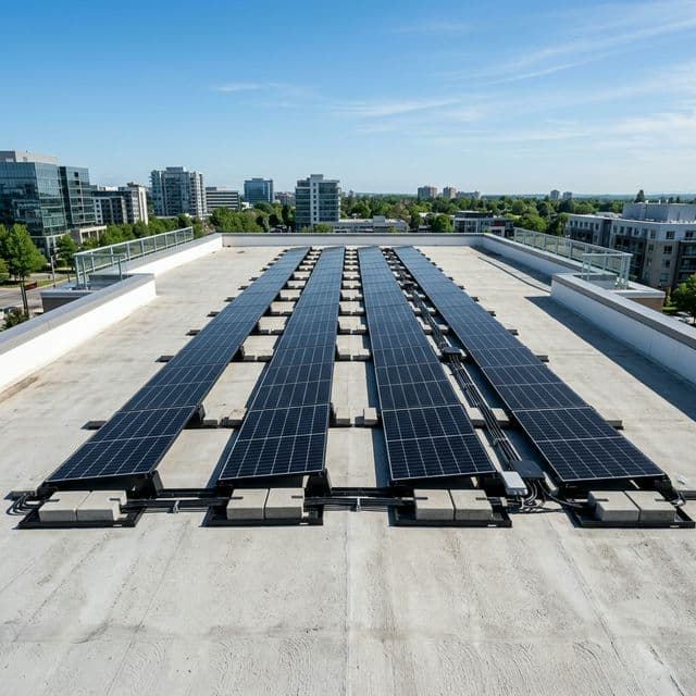 DIY Guide: Mounting Solar Panels on Flat Concrete Roofs