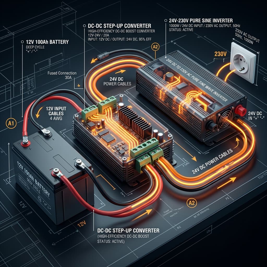 12V to 24V Step-Up: Can You Safely Mix System Voltages?