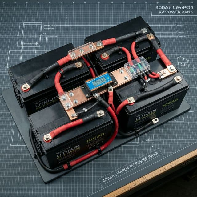 RV Battery Bank Sizing Guide: Engineering Your Lithium Storage