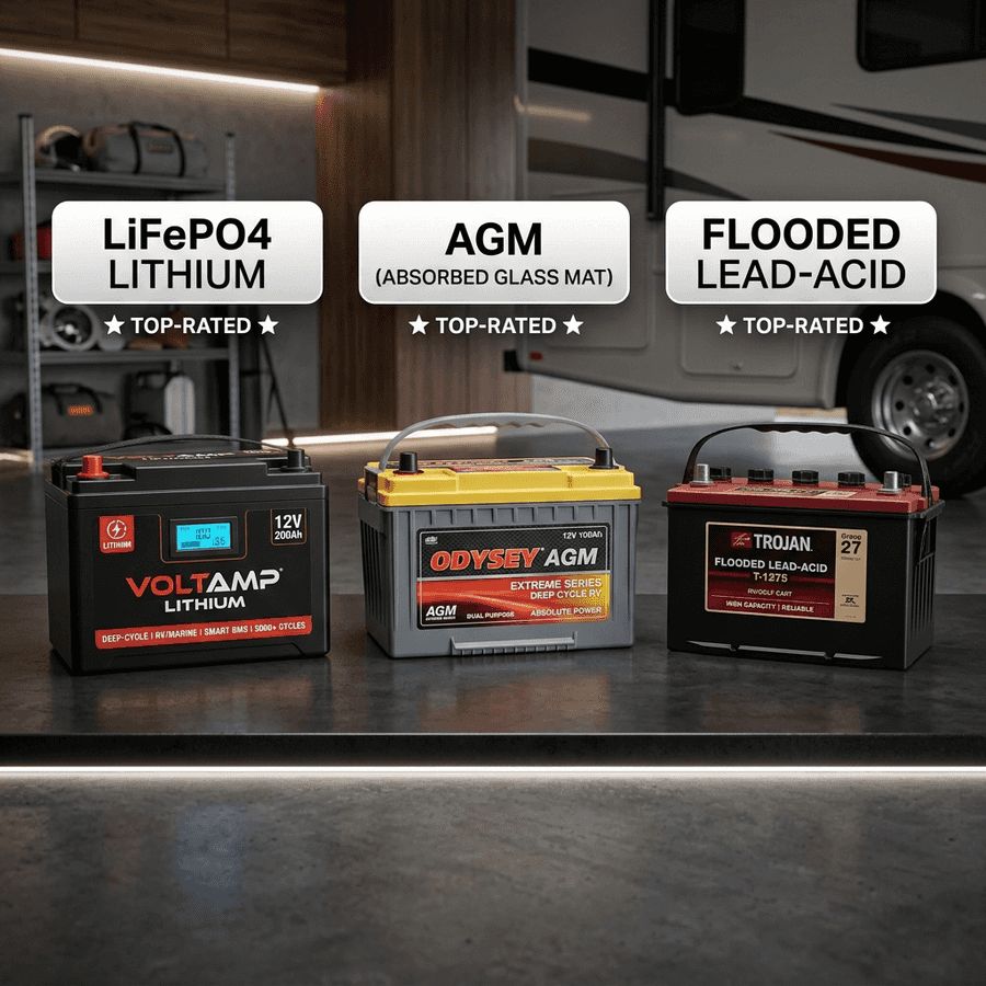 The Complete Guide to Best RV Batteries For Solar for RV Off-Grid Systems