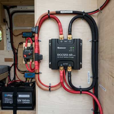 Why Smart Alternator Chargers (DC-DC) are Essential for RV Lithium Banks