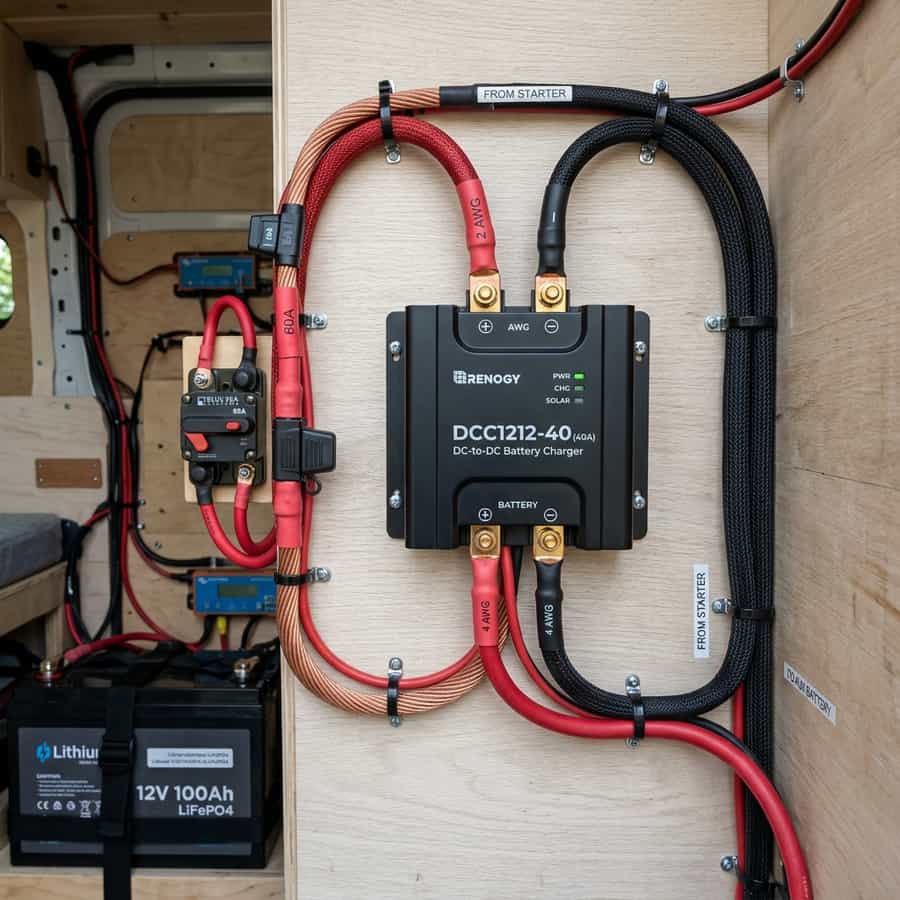Why Smart Alternator Chargers (DC-DC) are Essential for RV Lithium Banks