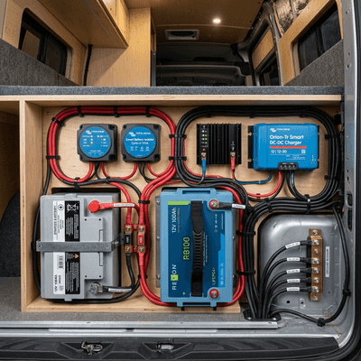 Designing Dual-Battery Systems: Isolators, Chargers, and Grounding Schematics