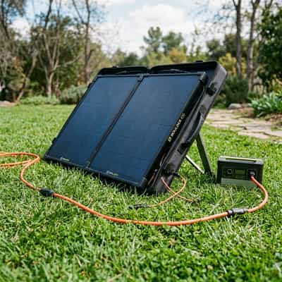 How to Design a Ground-Deployed Portable Solar Array for Shaded Campsites