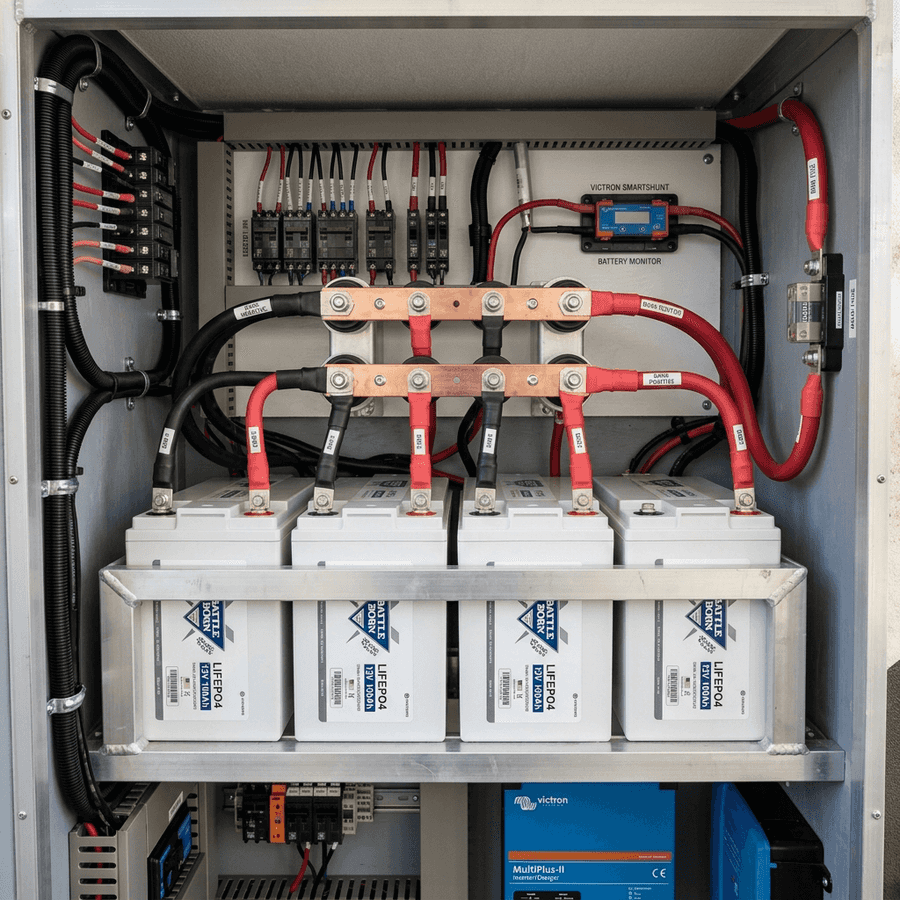 How to Select and Install the Right Best Lithium Battery For RV Solar System in an RV
