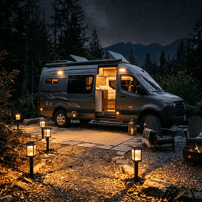 How to Select and Install the Right Outdoor Solar Lights in an RV