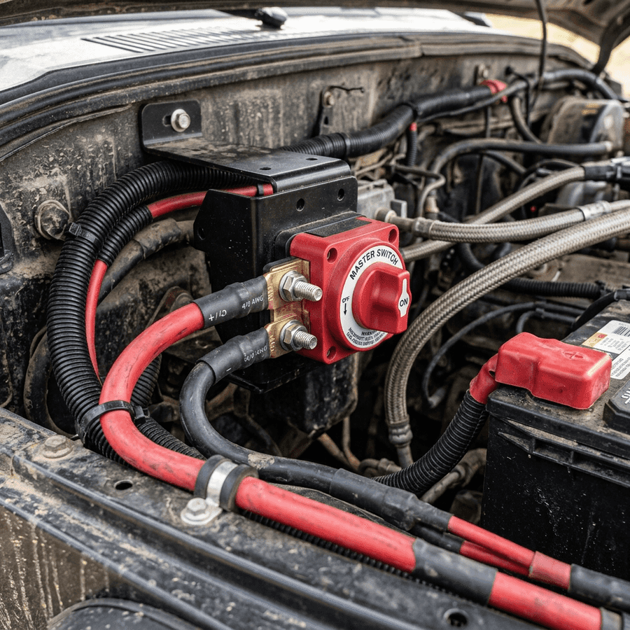 How to Select and Install the Right RV Battery Hook Up in an RV