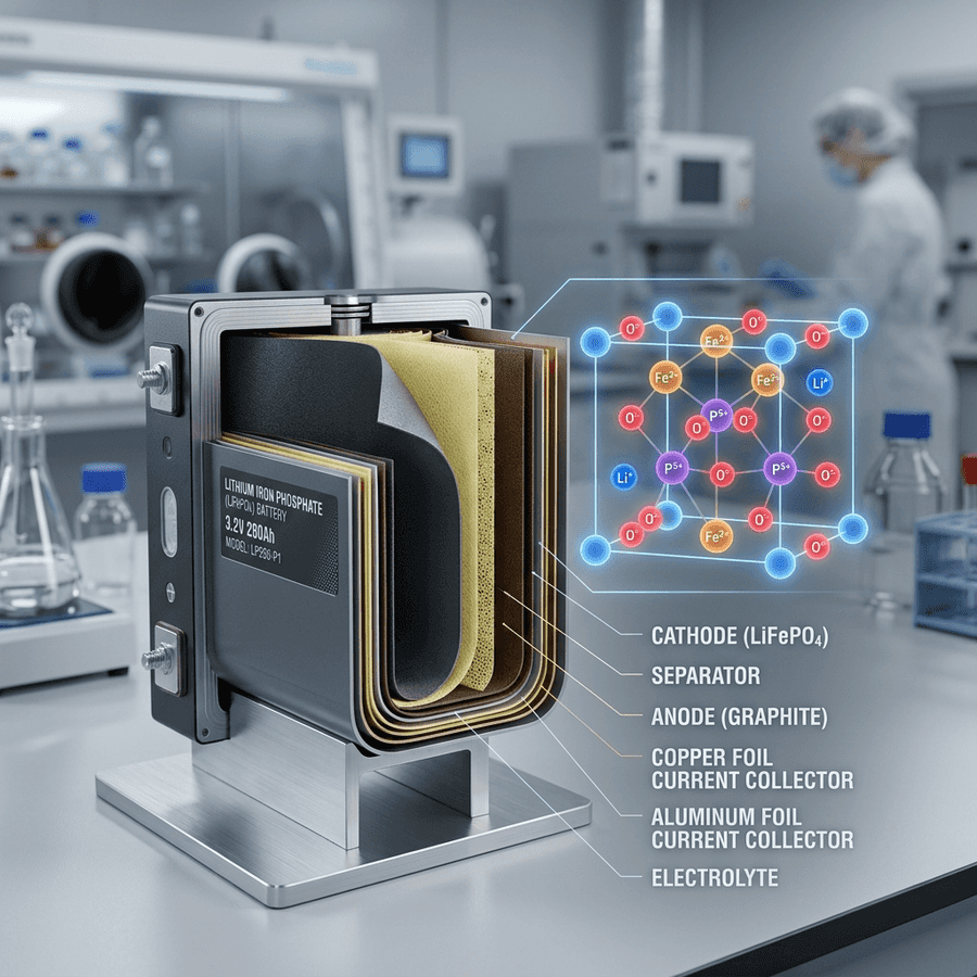 The Chemistry of Lithium Iron Phosphate: Why LiFePO4 is Ideal for Mobile Rigs