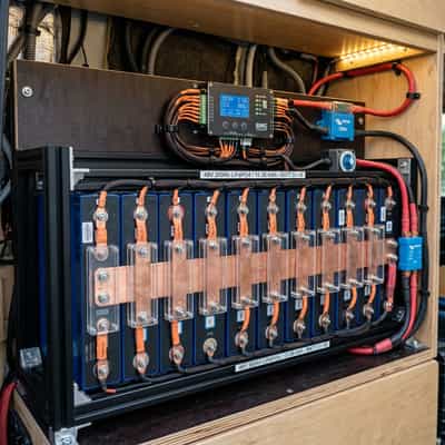 Design and Math of Custom 48V Battery Banks for Mobile Systems
