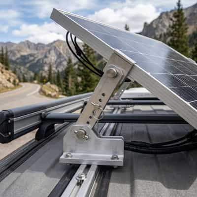 Designing Tilting Roof Mounts: Wind Lift Limits and Daily Solar Harvest