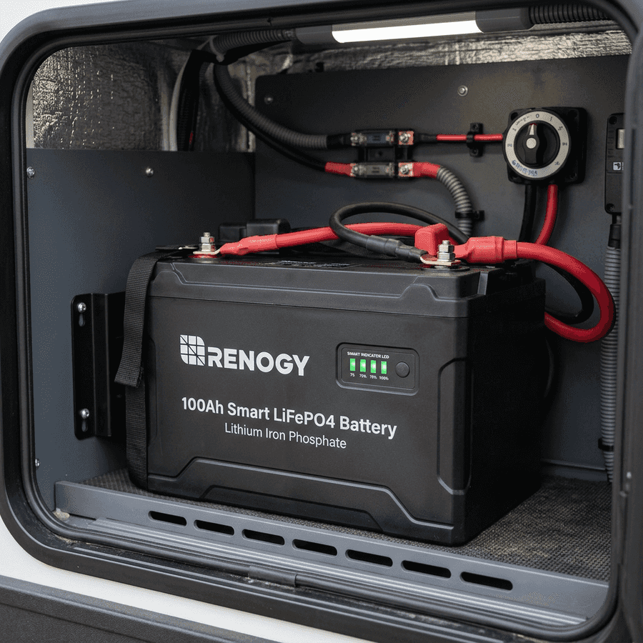 Renogy 100Ah Smart LiFePO4 Battery with Self-Heating: Long-Term Performance Review