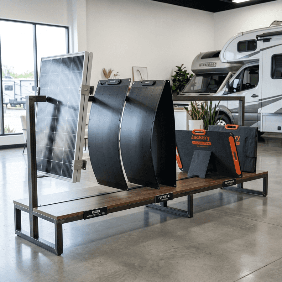 The Complete Guide to RV Solar Panels For Sale for RV Off-Grid Systems