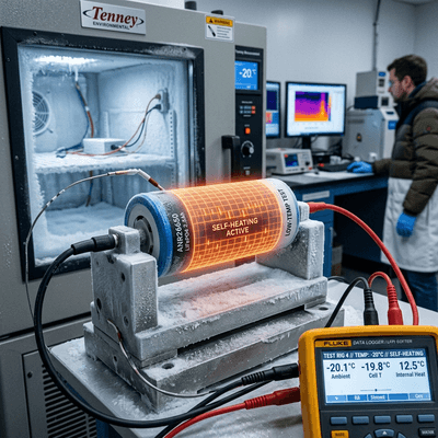 The Truth About Self Heating Lithium Battery: Sizing, Physics, and Off-Grid ROI