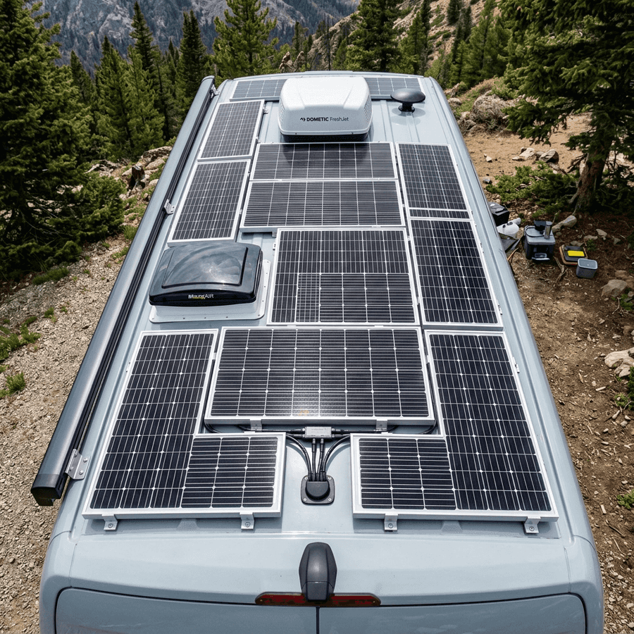 Sizing & Optimizing Camper Solarpanel for Camper Vans