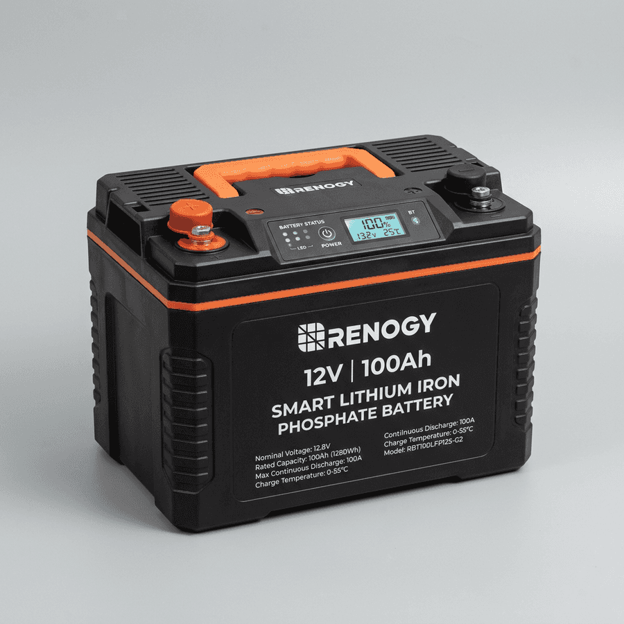Sizing & Optimizing Renogy 100ah Smart Battery for Camper Vans