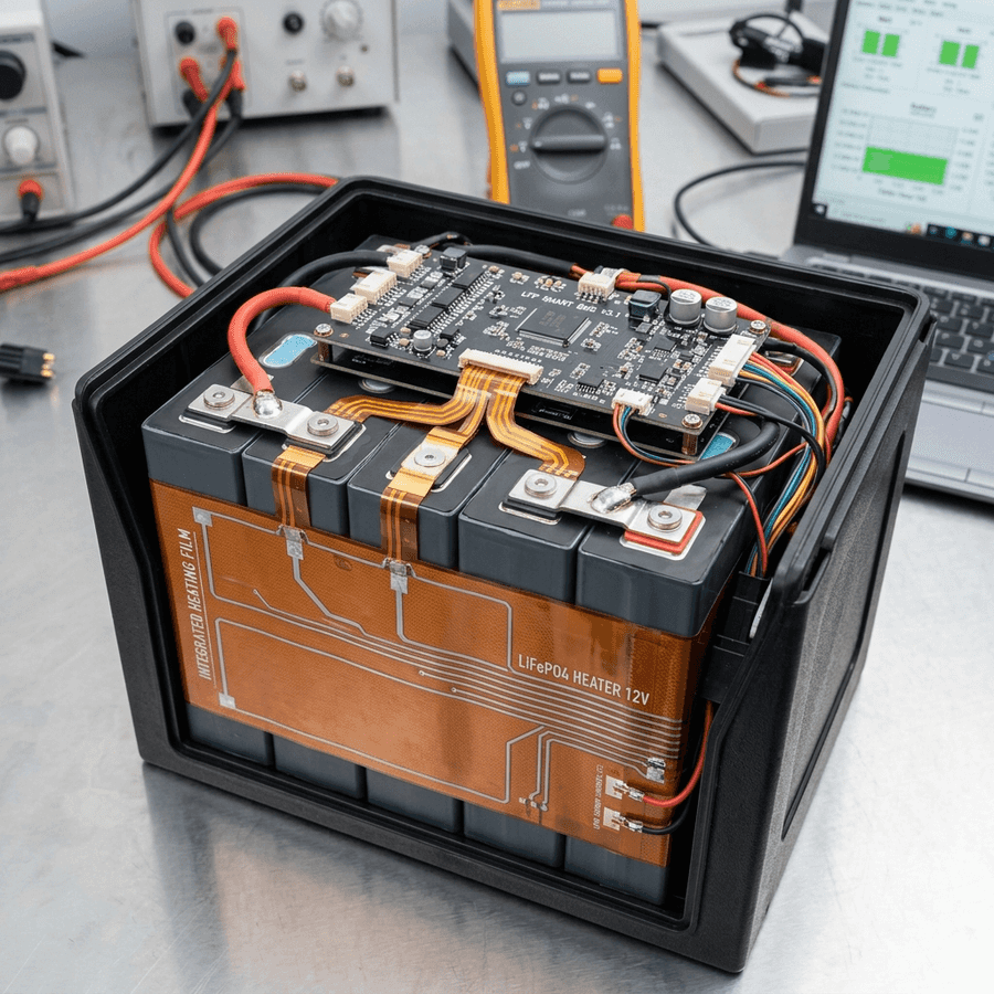 Sizing & Optimizing Self Heating Battery for Camper Vans