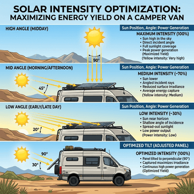 Sizing & Optimizing Solar Intensity for Camper Vans