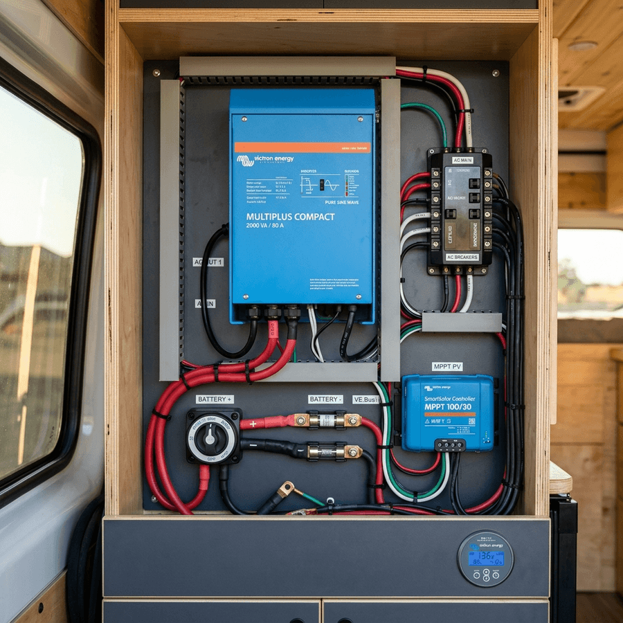 Sizing & Optimizing Solar Power Inverter For RV for Camper Vans