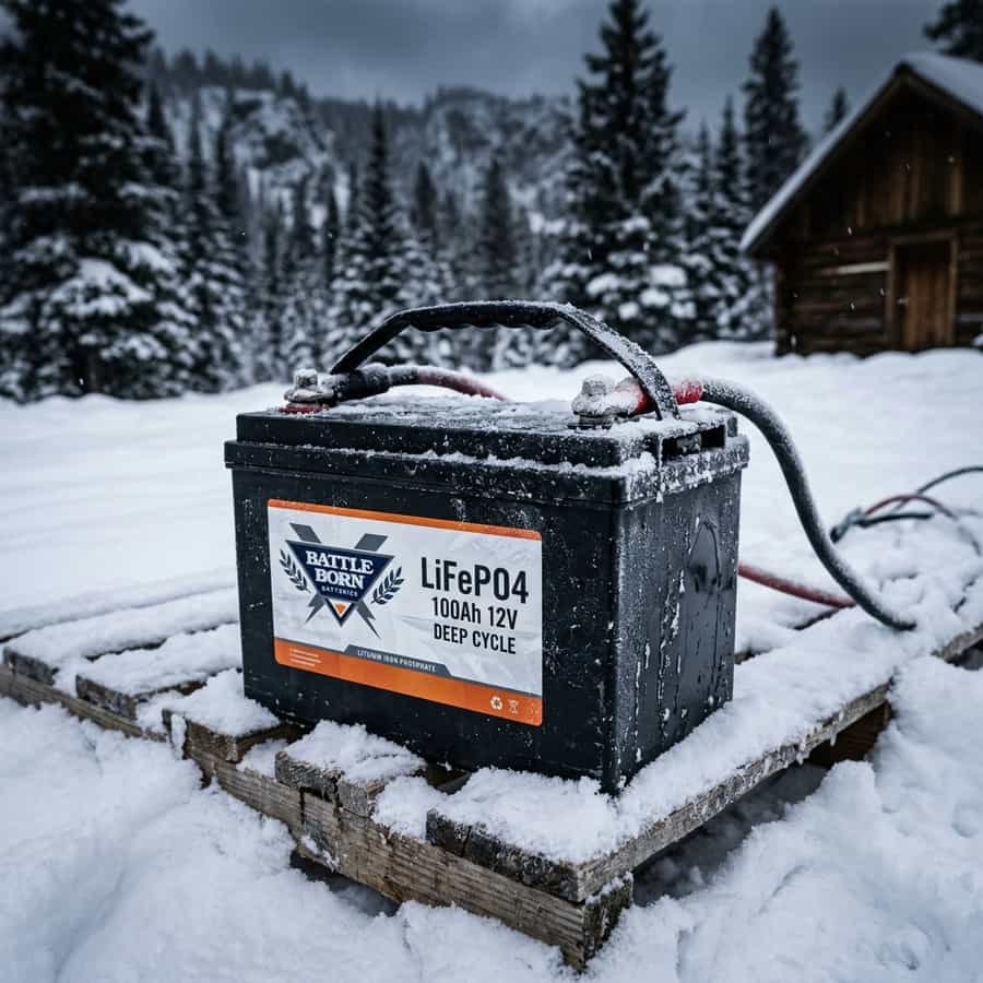 Which LiFePO4 Batteries Survive Sub-Zero Storage?