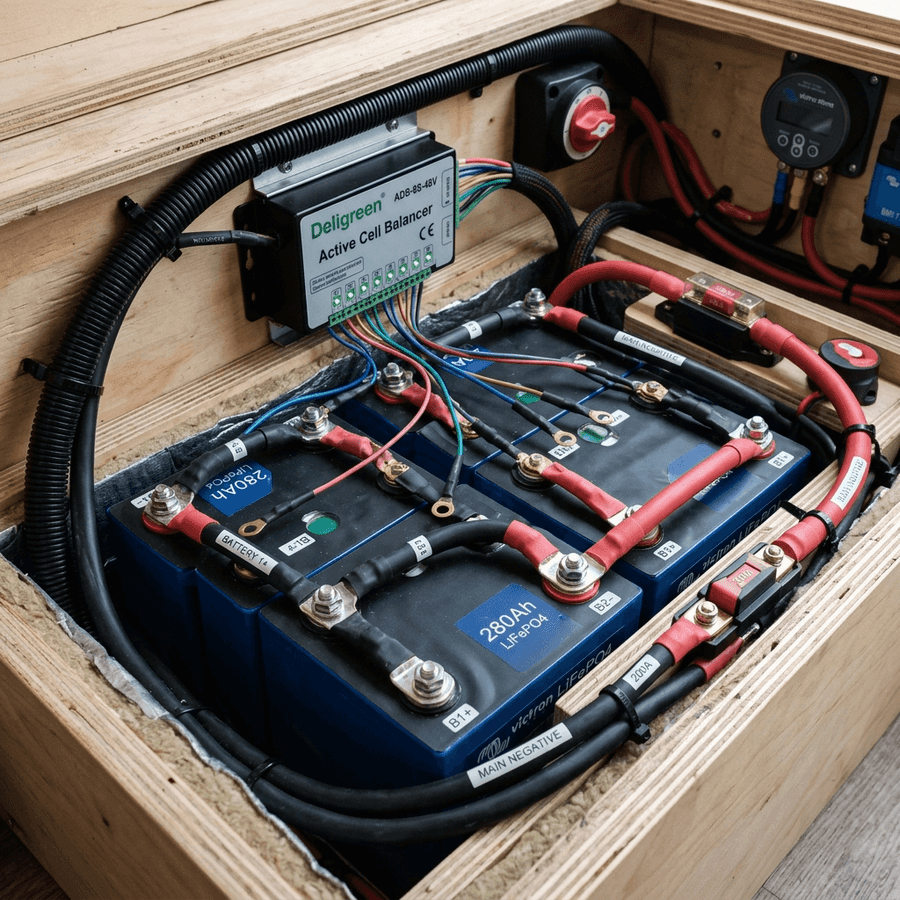 Technical Sizing Analysis of RV Solar Batteries in RV Design