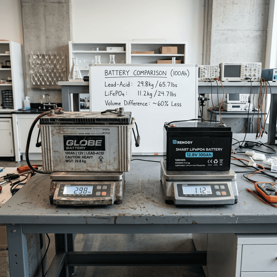 The Truth About 100 Amp Hour Lifepo4 Battery: Sizing, Physics, and Off-Grid ROI