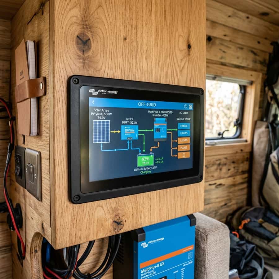 Victron Cerbo GX & Touch 50: The Ultimate RV Power Telemetry System Review